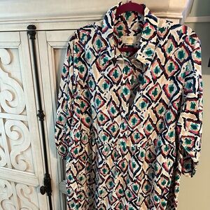 Anthropologie somerset dress long